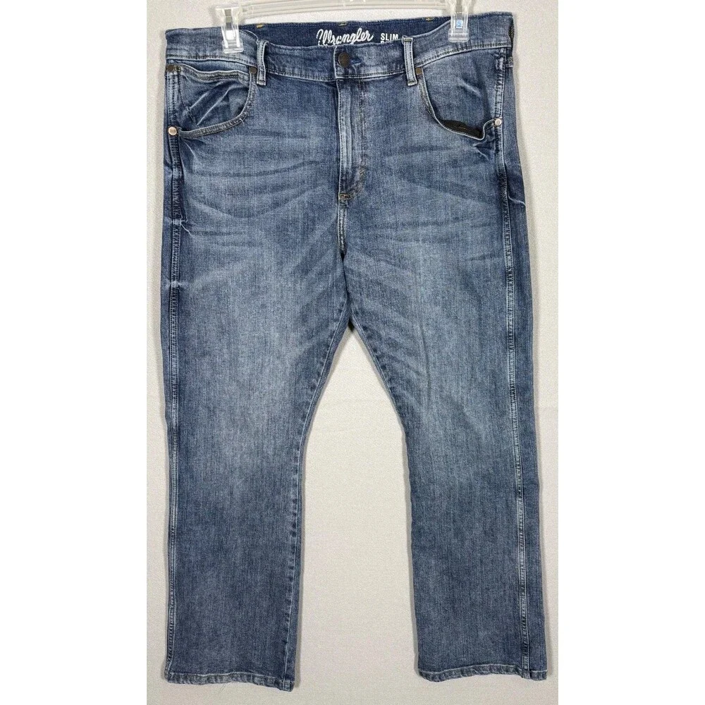 Wrangler Retro Slim Boot Jeans 38x32 (Act Sz 38×29) Stretch Denim Western Cowboy